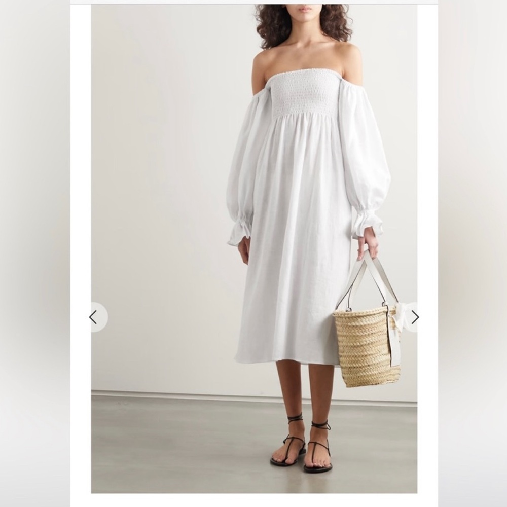 Sleeper Atlanta Dress Linen